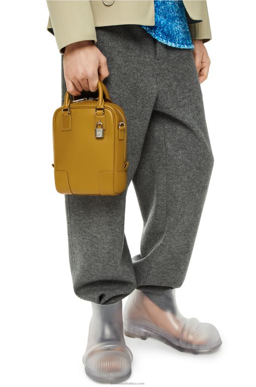 Loewe Men Amazona 15 in nappa calfskin 206XF175 Ochre