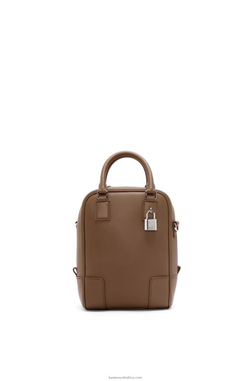 Loewe Men Amazona 15 in nappa calfskin 206XF191 Winter Brown