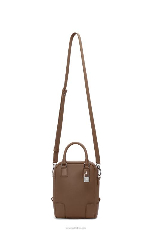 Loewe Men Amazona 15 in nappa calfskin 206XF191 Winter Brown