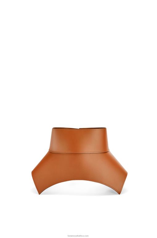 Loewe Women Obi belt in nappa 206XF1153 Tan