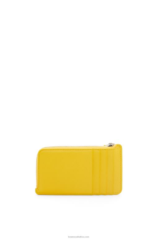 Loewe Women Large coin holder in classic calfskin 206XF1331 Yellow