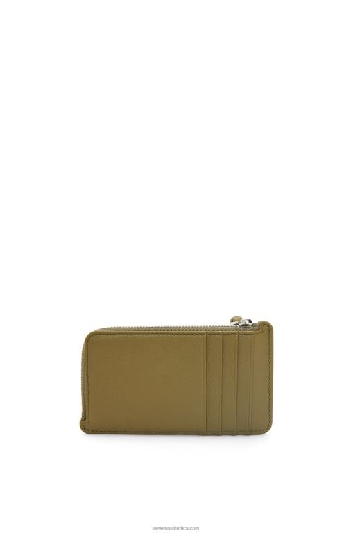 Loewe Women Large coin holder in classic calfskin 206XF1332 Olive