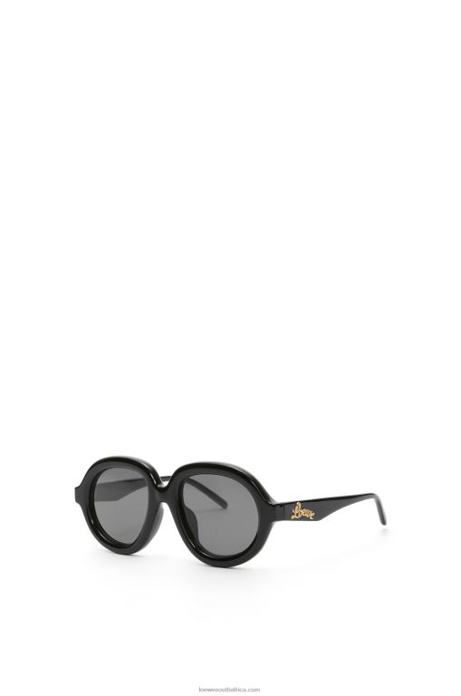 Loewe Women Aviator sunglasses in acetate 206XF1485 Black