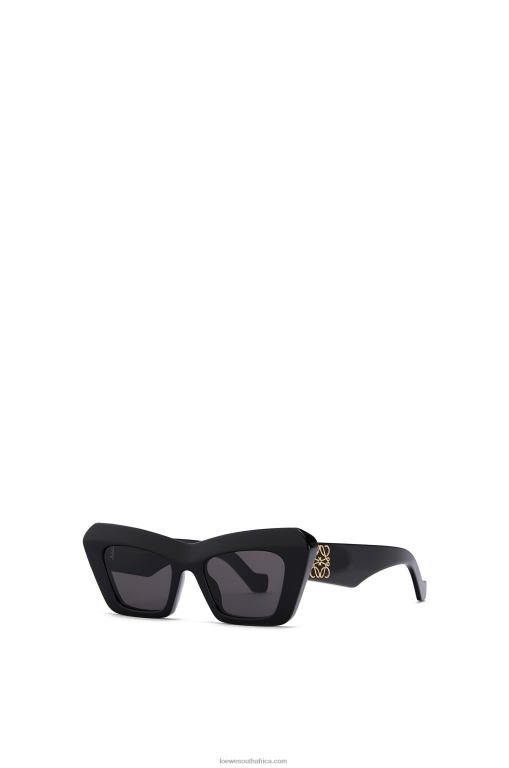 Loewe Women Cateye sunglasses in acetate 206XF1478 Black