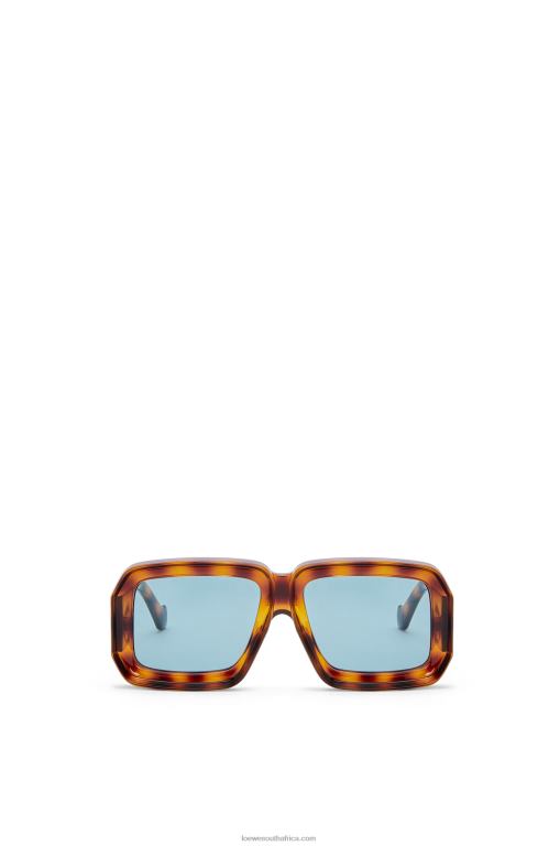 Loewe Women Paula's Ibiza dive in mask sunglasses 206XF1472 Light Havana