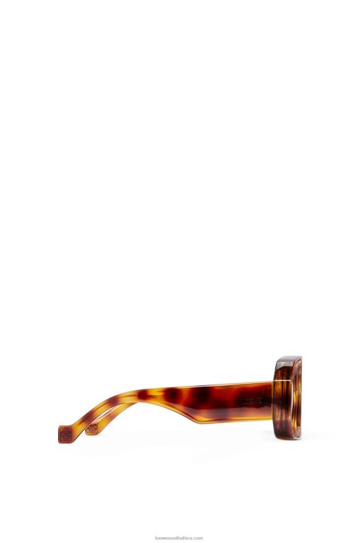 Loewe Women Paula's Ibiza dive in mask sunglasses 206XF1472 Light Havana