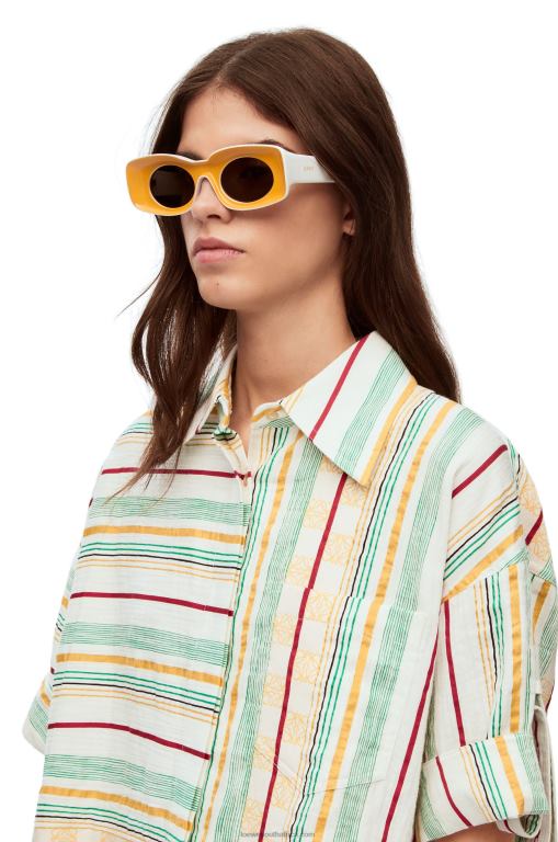 Loewe Women Paula's Ibiza original sunglasses 206XF1459 Dark Yellow