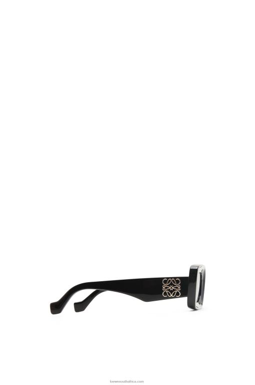 Loewe Women Rectangular sunglasses in acetate 206XF1426 Black