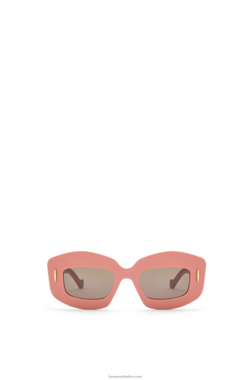 Loewe Women Screen sunglasses in acetate 206XF1430 Light Pink