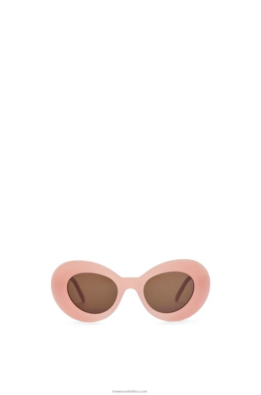 Loewe Women Wing sunglasses in acetate 206XF1434 Light Pink