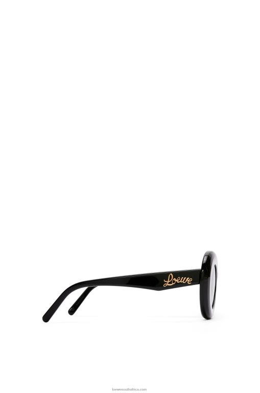 Loewe Women Wing sunglasses in acetate 206XF1436 Black
