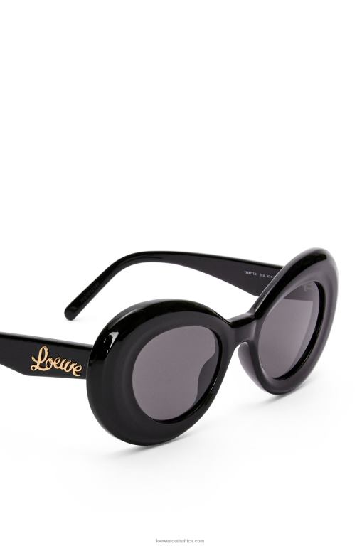 Loewe Women Wing sunglasses in acetate 206XF1436 Black