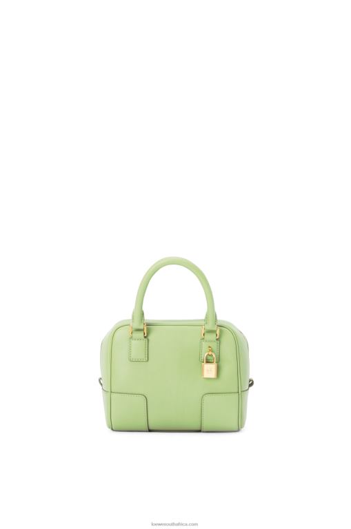 Loewe Women Amazona 16 Square bag in nappa calfskin 206XF137 Light Pale Green