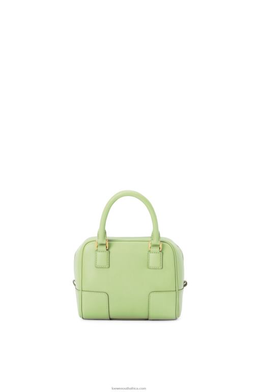 Loewe Women Amazona 16 Square bag in nappa calfskin 206XF137 Light Pale Green