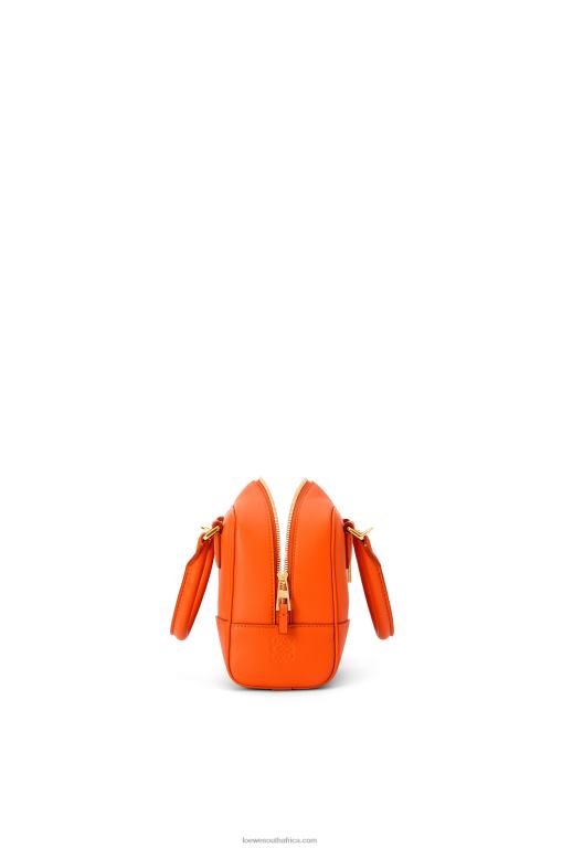 Loewe Women Amazona 16 Square bag in nappa calfskin 206XF145 Orange