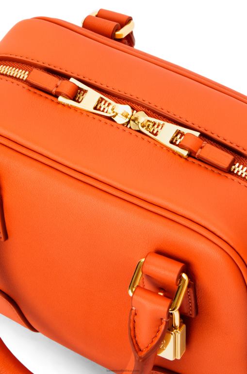 Loewe Women Amazona 16 Square bag in nappa calfskin 206XF145 Orange