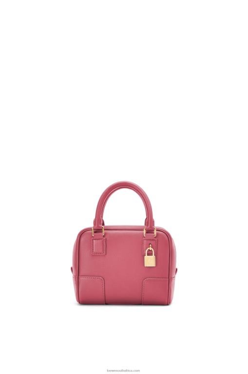 Loewe Women Amazona 16 Square bag in nappa calfskin 206XF159 Plumrose
