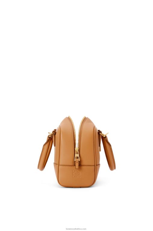 Loewe Women Amazona 16 Square bag in nappa calfskin 206XF164 Warm Desert