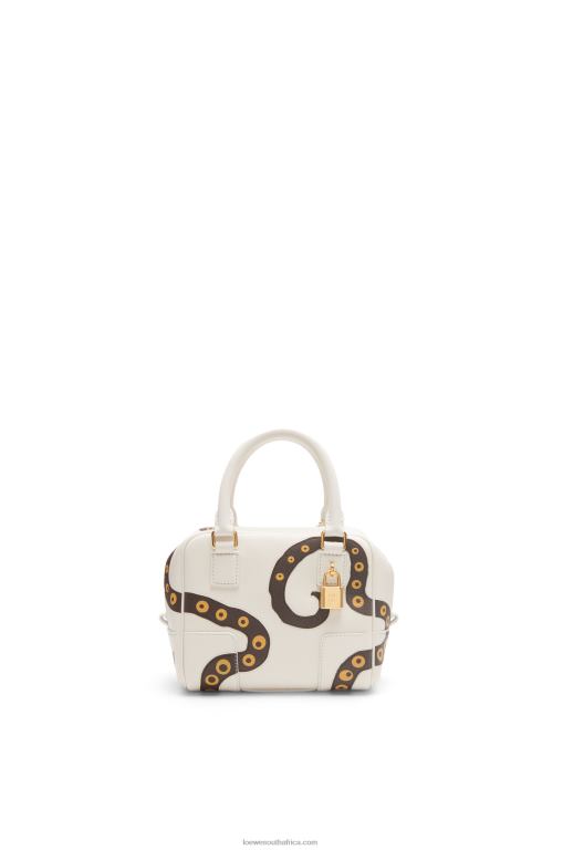 Loewe Women Amazona 16 in nappa calfskin 206XF143 Soft White