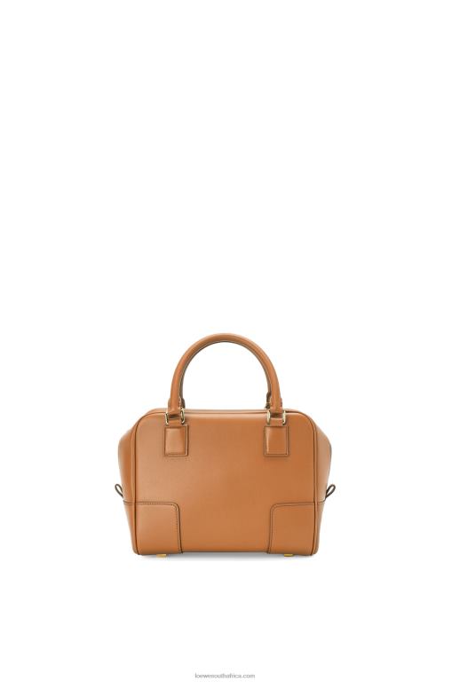 Loewe Women Amazona 19 square bag in nappa calfskin 206XF167 Warm Desert