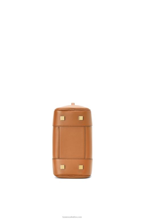 Loewe Women Amazona 19 square bag in nappa calfskin 206XF167 Warm Desert