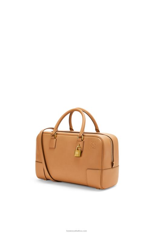 Loewe Women Amazona 28 bag in nappa calfskin 206XF138 Warm Desert