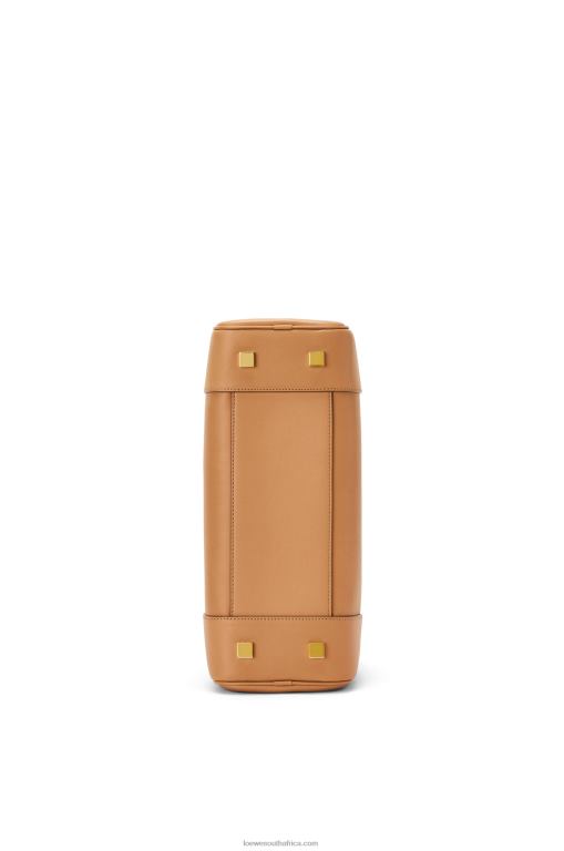Loewe Women Amazona 28 bag in nappa calfskin 206XF138 Warm Desert