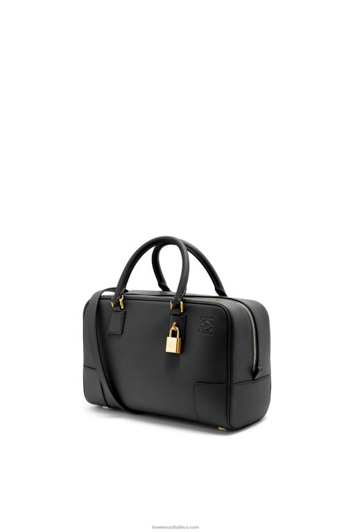 Loewe Women Amazona 28 bag in nappa calfskin 206XF141 Black