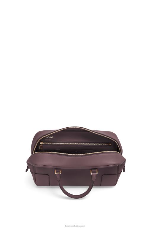 Loewe Women Amazona 28 bag in nappa calfskin 206XF173 Prune