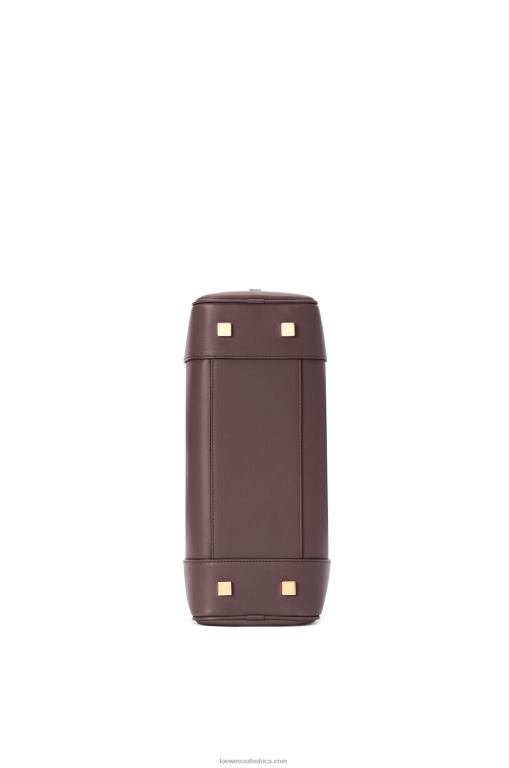 Loewe Women Amazona 28 bag in nappa calfskin 206XF173 Prune