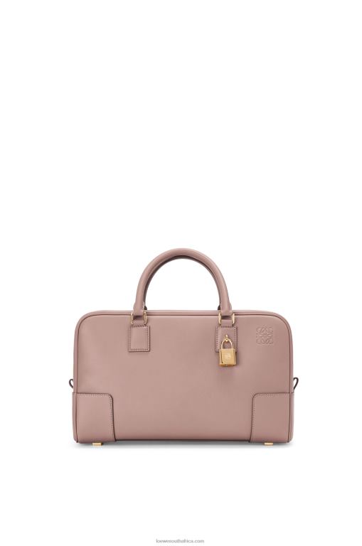 Loewe Women Amazona 28 bag in nappa calfskin 206XF174 Dark Blush