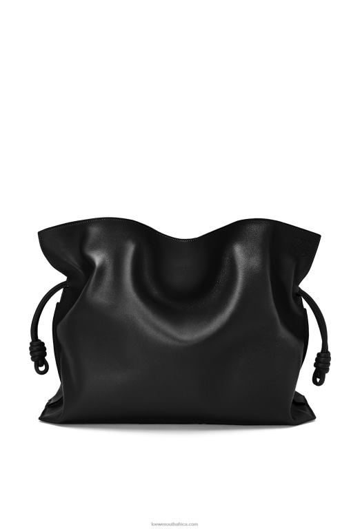 Loewe Women XL Flamenco bag in nappa calfskin 206XF410 Black