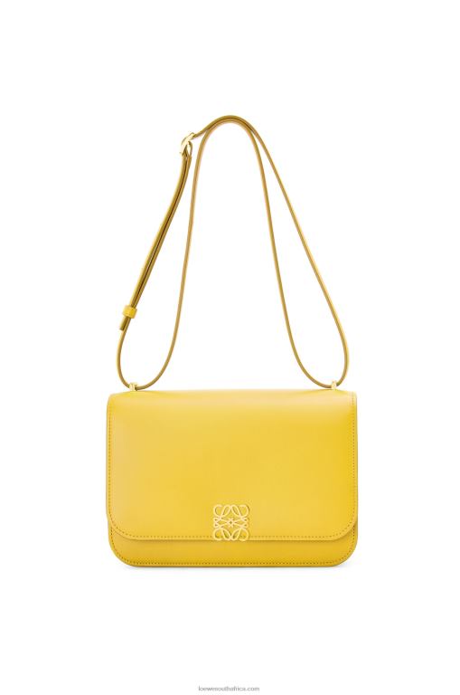 Loewe Women Goya bag in silk calfskin 206XF302 Yellow