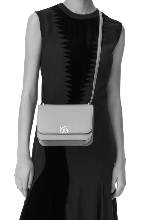 Loewe Women Goya bag in silk calfskin 206XF306 Black