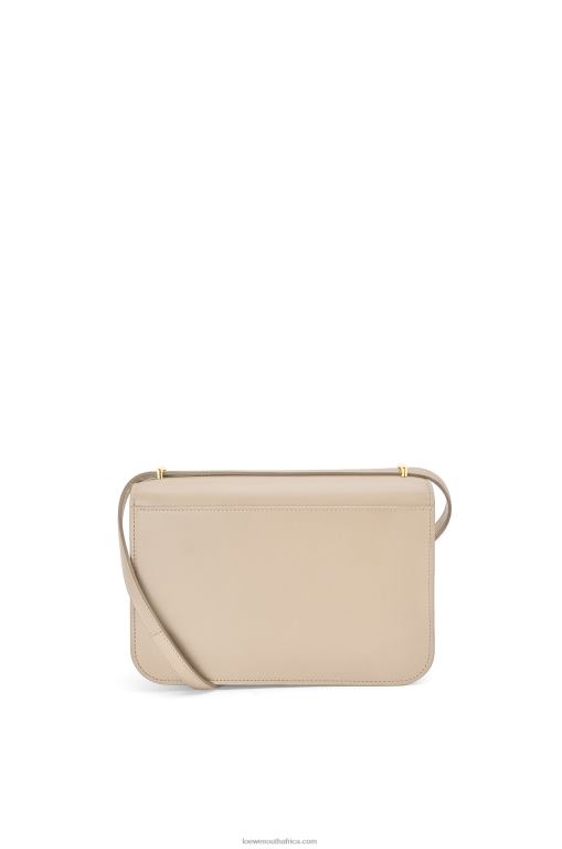 Loewe Women Goya bag in silk calfskin 206XF546 Light Ghost