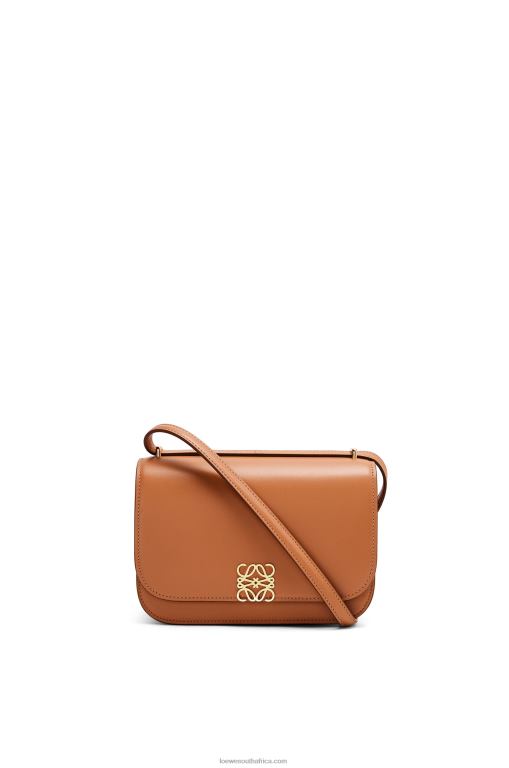 Loewe Women Small Goya bag in silk calfskin 206XF280 Tan