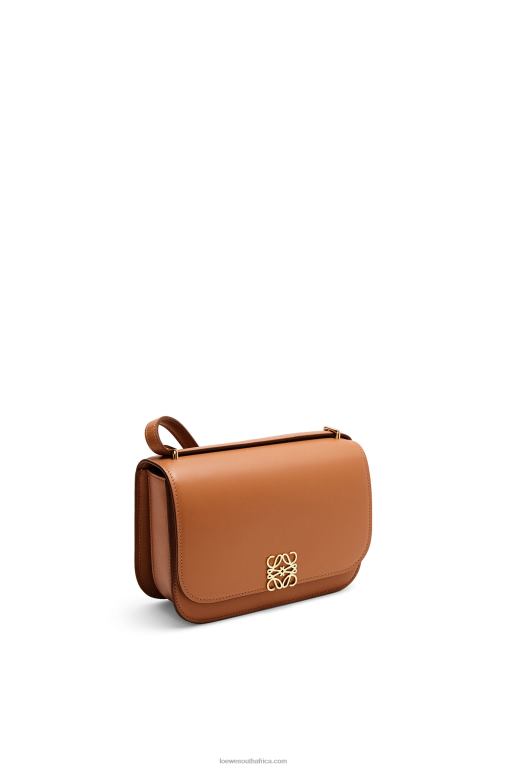 Loewe Women Small Goya bag in silk calfskin 206XF280 Tan