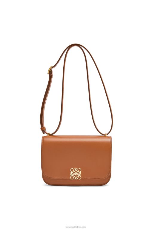 Loewe Women Small Goya bag in silk calfskin 206XF280 Tan
