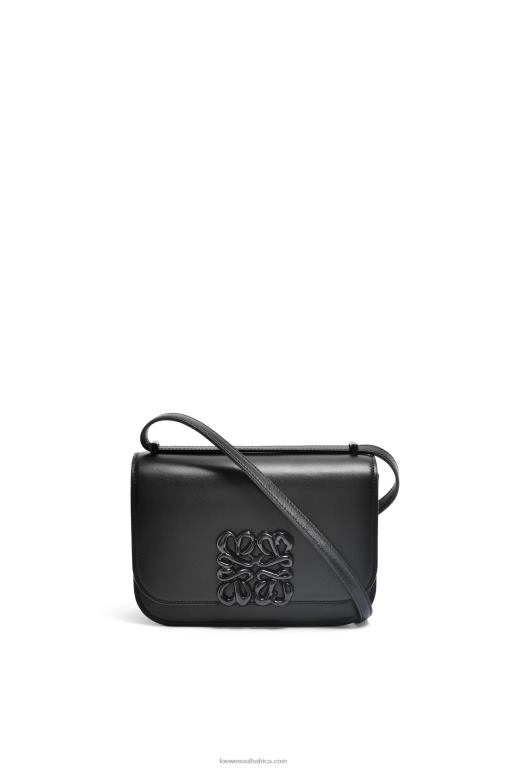 Loewe Women Small Goya bag in silk calfskin 206XF456 Black