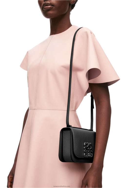 Loewe Women Small Goya bag in silk calfskin 206XF456 Black