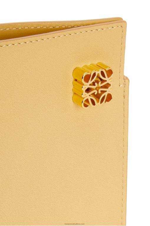 Loewe Women Dice pocket in classic calfskin 206XF574 Dark Butter