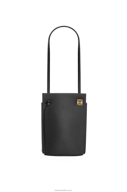Loewe Women Dice pocket in classic calfskin 206XF575 Black