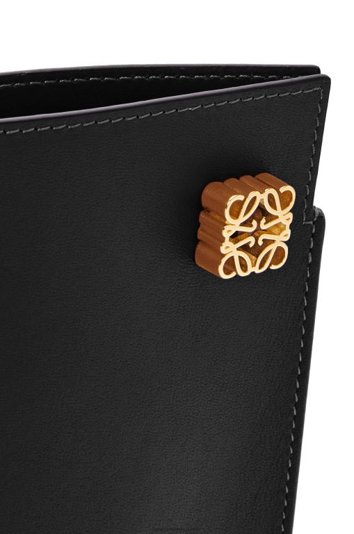 Loewe Women Dice pocket in classic calfskin 206XF575 Black