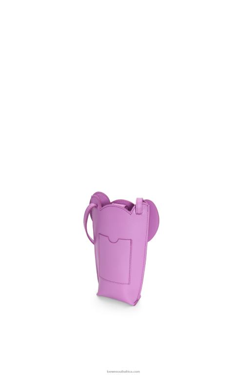 Loewe Women Elephant Pocket in classic calfskin 206XF581 Rockrose