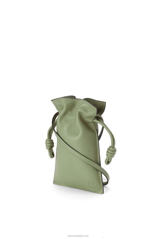 Loewe Women Flamenco Pocket in nappa calfskin 206XF293 Rosemary