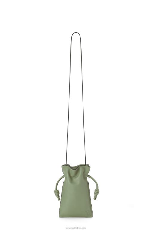 Loewe Women Flamenco Pocket in nappa calfskin 206XF293 Rosemary