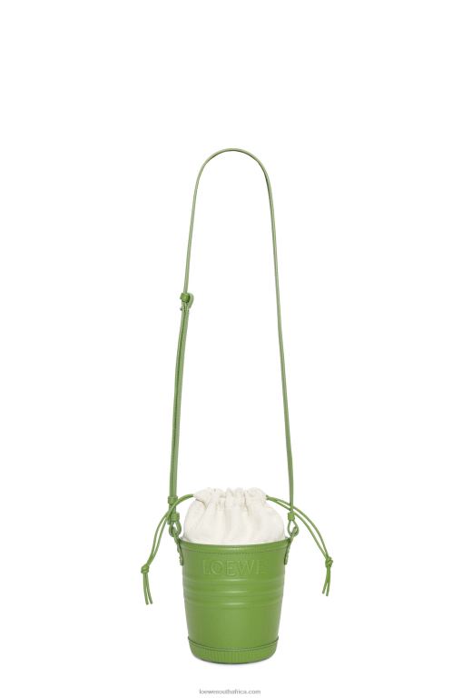Loewe Women Jardinier pocket in calfskin 206XF228 Spring Green