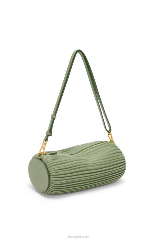 Loewe Women Bracelet pouch in nappa calfskin 206XF590 Rosemary