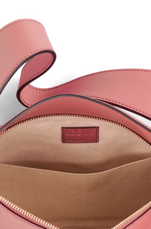 Loewe Women Puzzle Hobo bag in nappa calfskin 206XF437 Peach Bloom