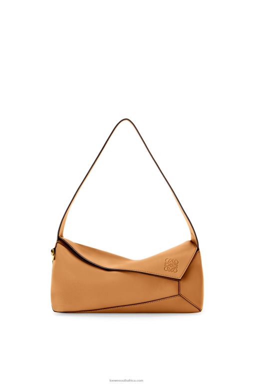 Loewe Women Puzzle Hobo bag in nappa calfskin 206XF473 Warm Desert
